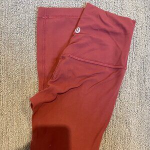 Lululemon Align leggings 23" (spiced chai)